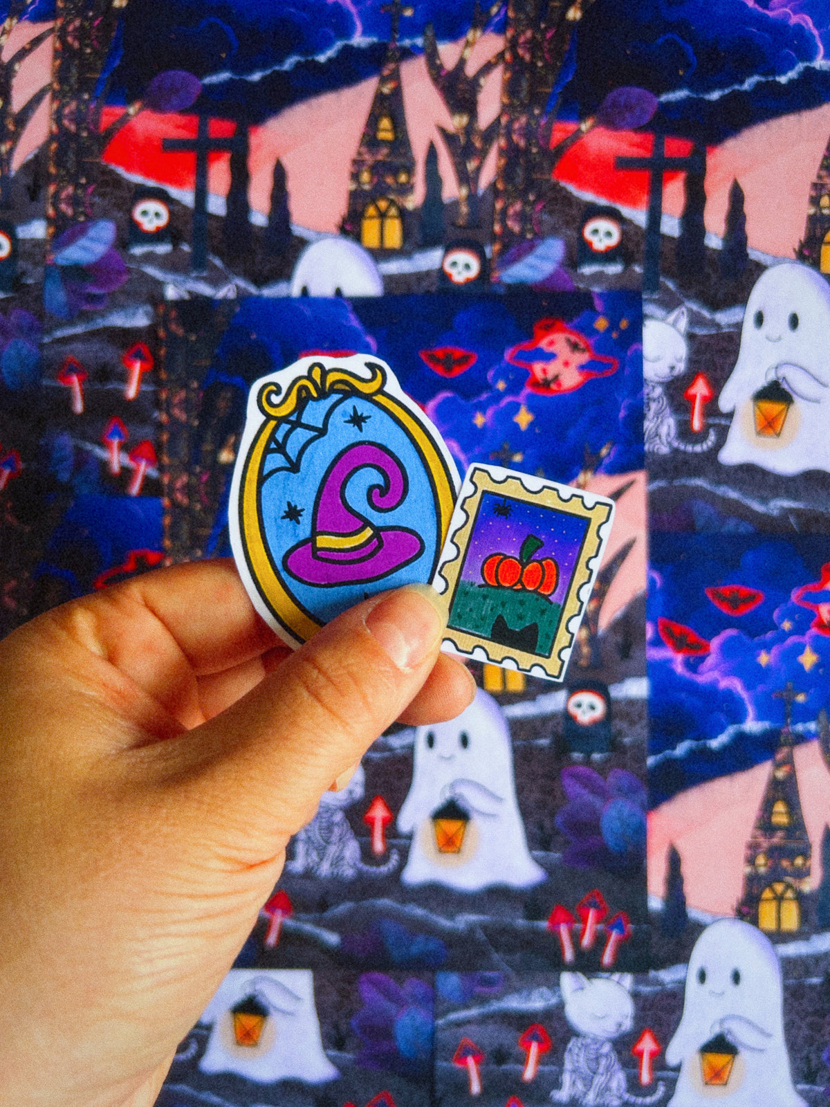 Sticker vinyle - LE CHAPEAU MAGIQUE đź§™