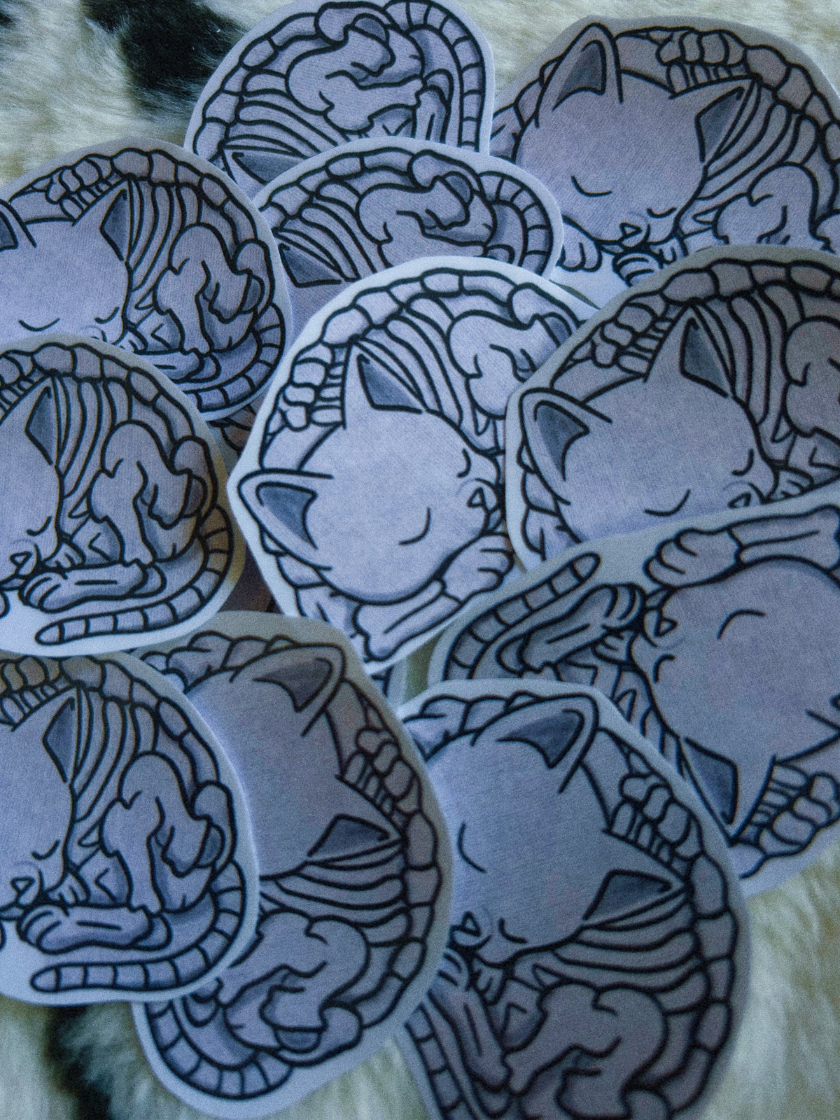 Sticker vinyle - ROLLY LA DORMEUSE 😼