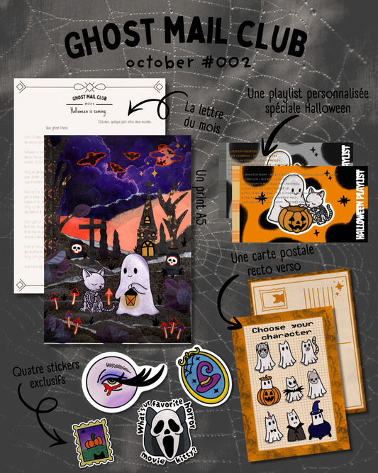 GHOST MAIL CLUB OCTOBRE #002