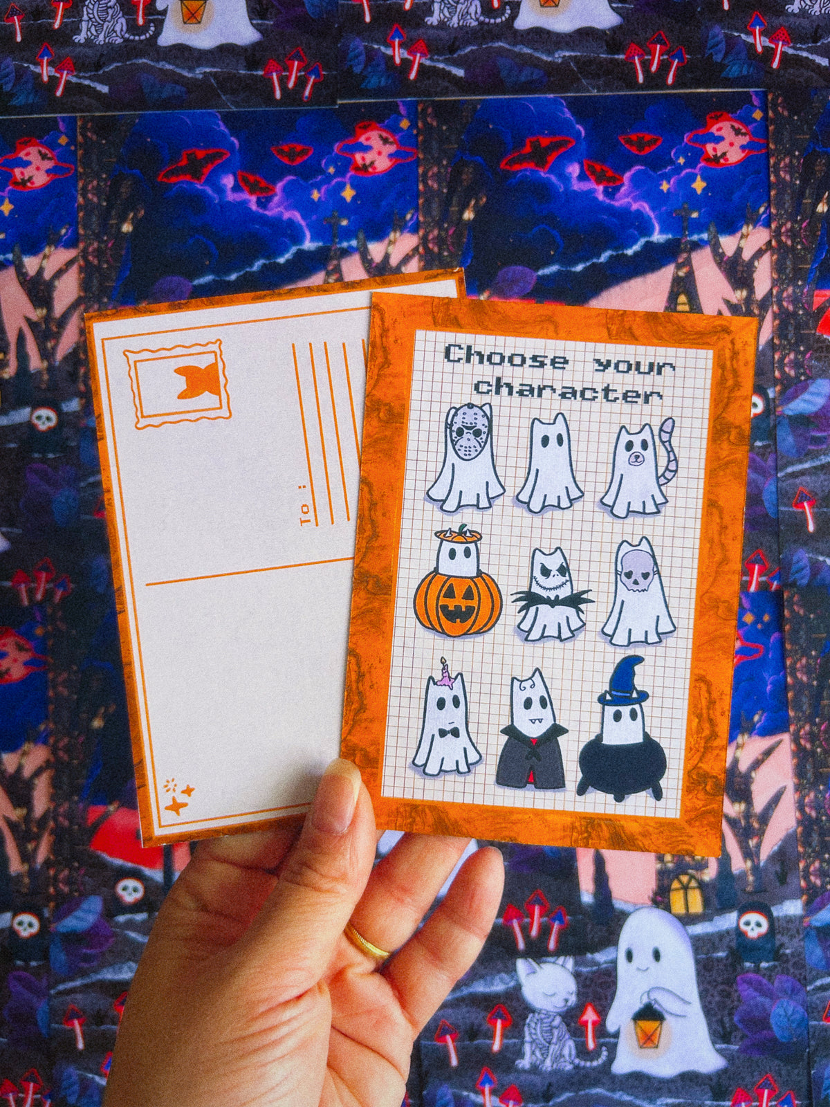 CARTE POSTALE FANTÔME 👻