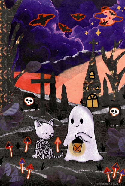 Print A5 - HALLOWEEN IS COMING 👻