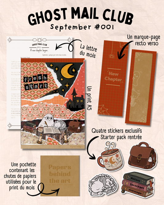 Ghost mail club Septembre #001